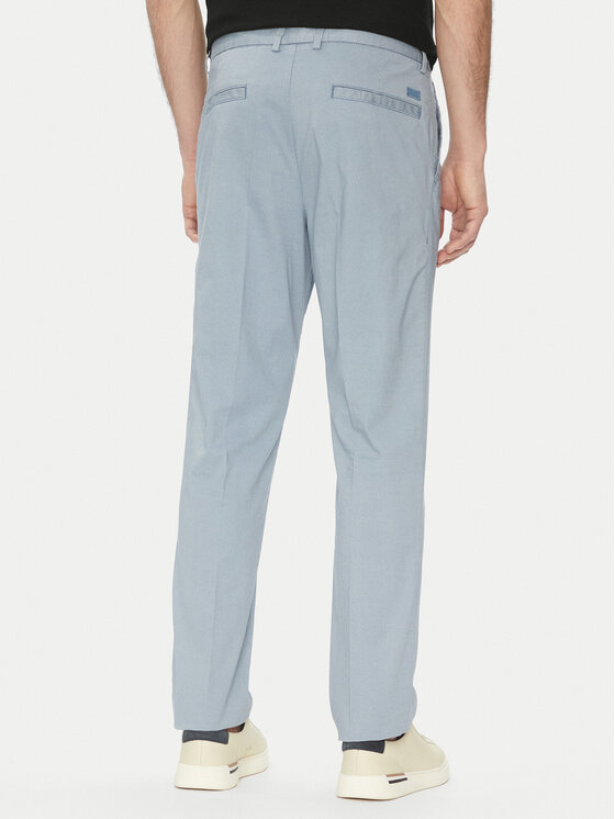BOSS BOSS Spodnie materiałowe H-Kane 50540906 Błękitny Regular Fit