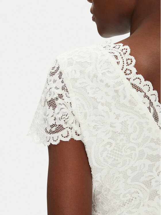 Morgan Morgan Bluse 241-DANSA Écru Slim Fit