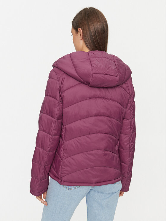 Vila Vila Преходно яке Sibiria 14087609 Виолетов Regular Fit