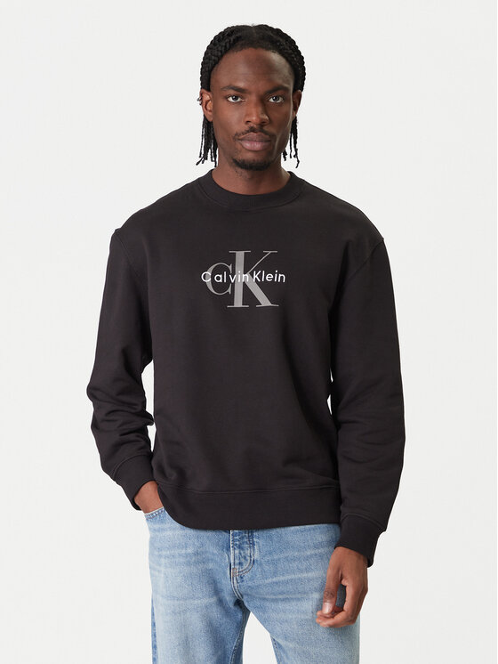 Calvin Klein Jeans Bluză LV04RD242G Negru Regular Fit