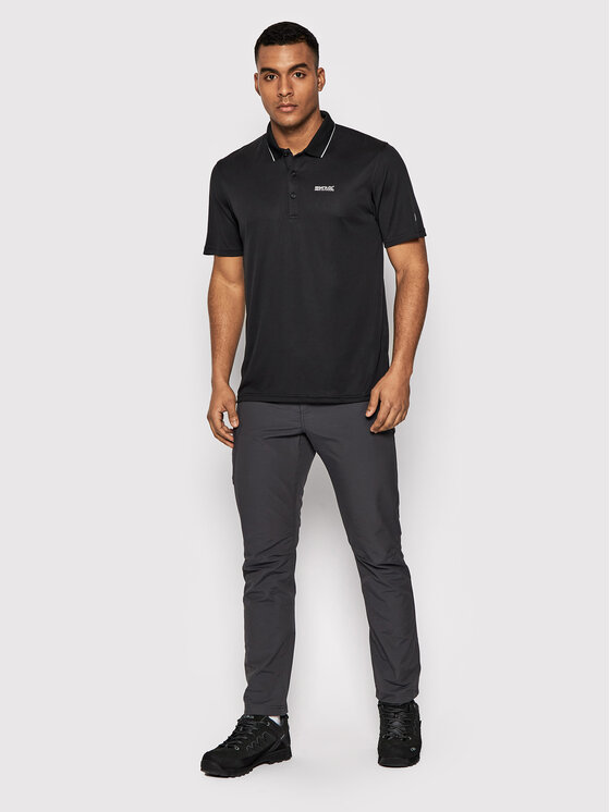 Regatta Regatta Polo Maverik V RMT221 Czarny Regular Fit