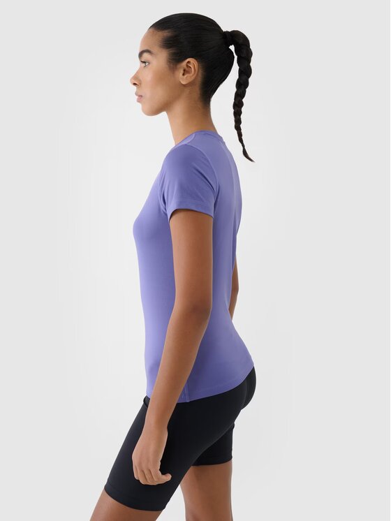 4F 4F T-Shirt 4FRSS25TFTSF1235-32S Modrá Regular Fit