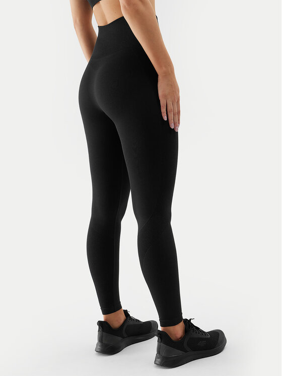 4F 4F Legginsy 4FWSS24TFTIF231 Czarny Slim Fit