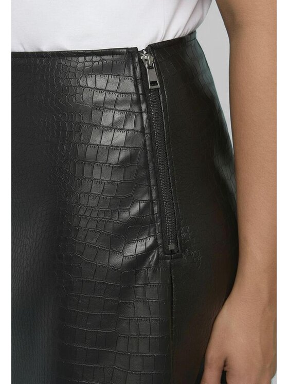 Fiorella Rubino Fiorella Rubino Minigonna 1000T000371N033 Nero A-Line Fit