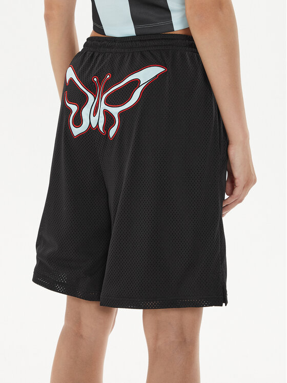 Puma Puma Pantaloni scurți sport DUA LIPA 536636 Negru Loose Fit