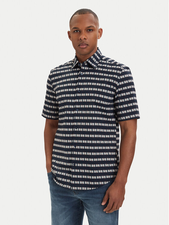 BOSS Cămașă Rash 50559628 Bleumarin Regular Fit