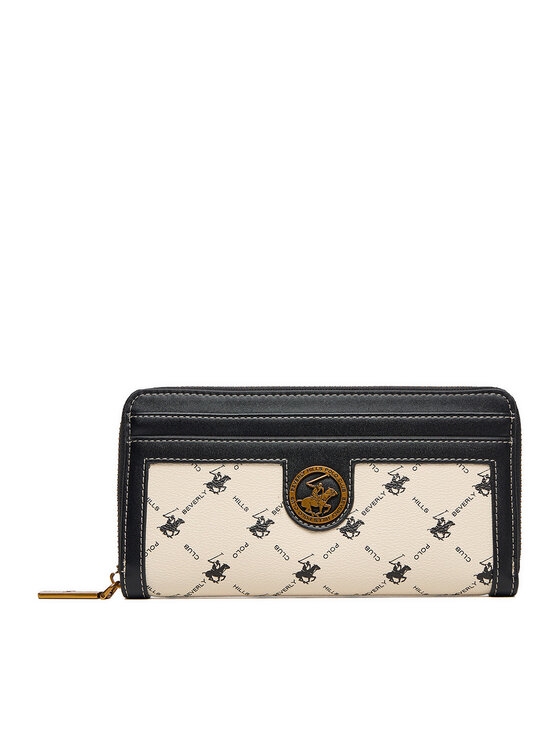 Beverly Hills Polo Club Beverly Hills Polo Club Πορτοφόλι CEO-BHPC-W1-001-AW25 Εκρού