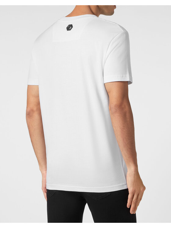 PHILIPP PLEIN PHILIPP PLEIN T-shirt 19125 Bianco Regular Fit
