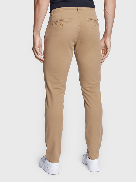 Blend Blend Pantaloni di tessuto Natan 20703472 Beige Regular Fit