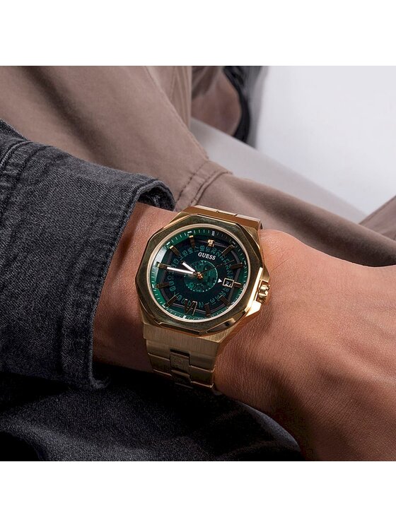 Guess Guess Zegarek GW0573G2 Złoty
