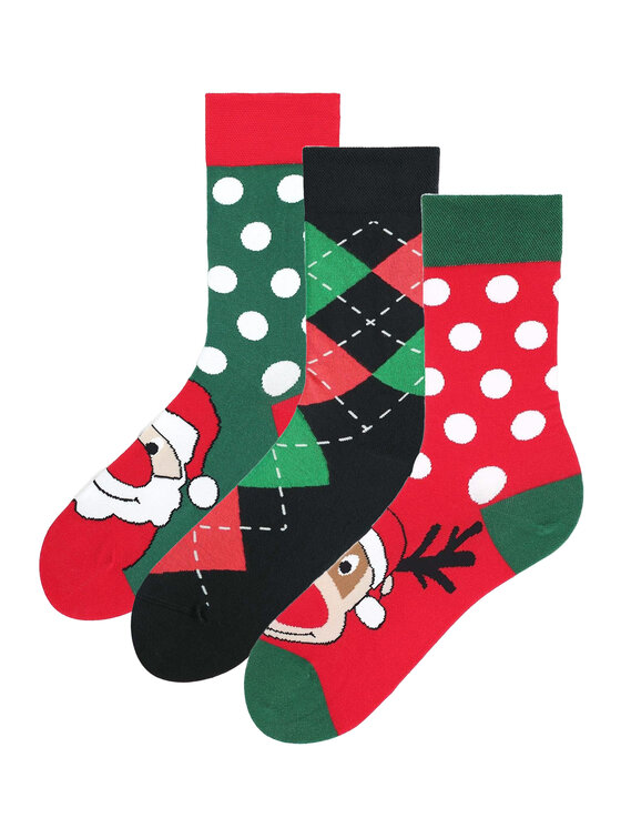 Poupée Marilyn Marilyn Skarpety Wysokie Męskie XMAS Czerwony