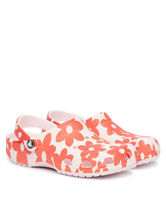 Crocs Crocs Nazouváky Classic Pop Petals Clog 214090 Růžová