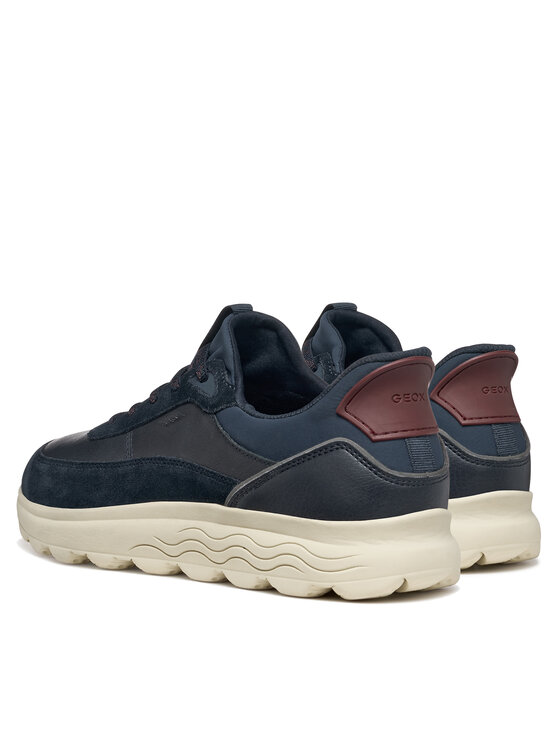 Geox Geox Sneakersy U Spherica Plus U56MPA 08522 CF44K Granatowy