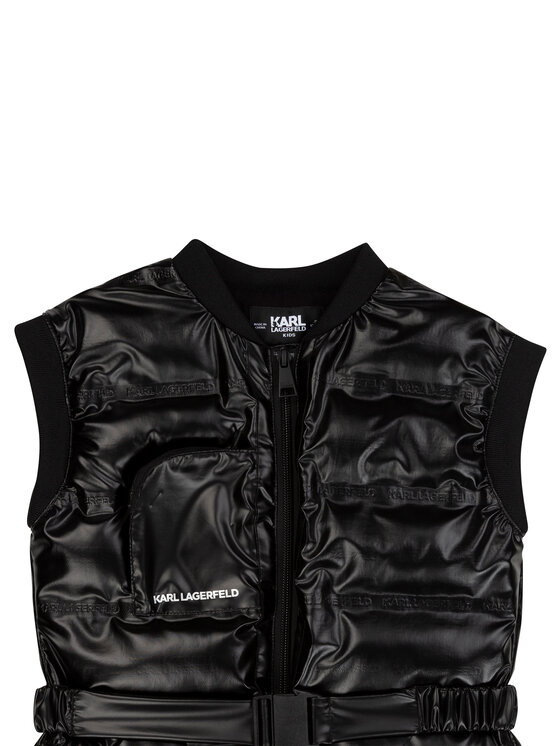 KARL LAGERFELD KARL LAGERFELD Елек Z12226 D Черен Regular Fit