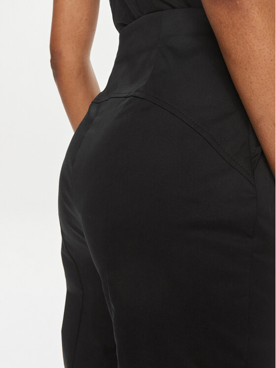 PINKO Pinko Hlače iz tkanine Phanton 102263 A1L2 Črna Regular Fit