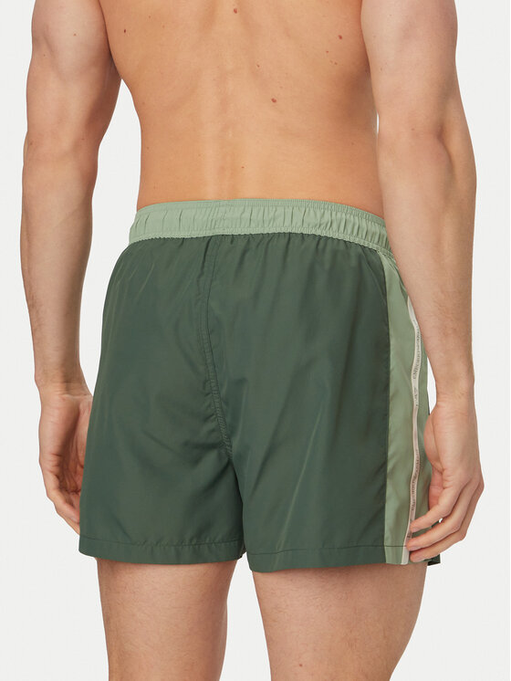 EA7 Emporio Armani EA7 Emporio Armani Pantaloni scurți pentru înot 7M001679 AF21070 M7130 Verde Regular Fit
