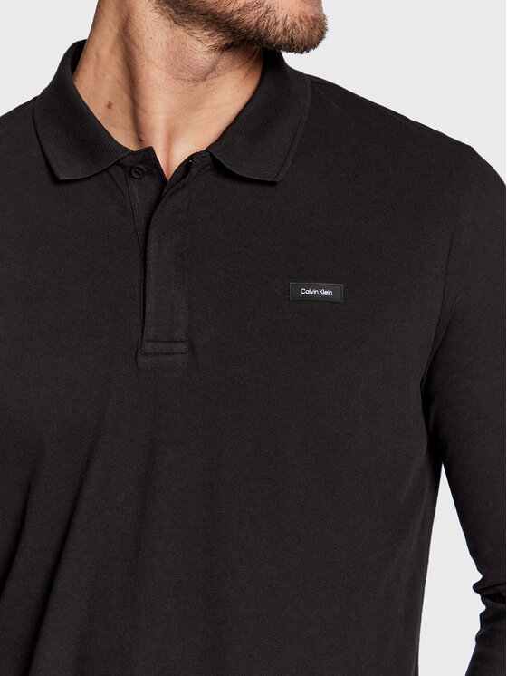 Calvin Klein Calvin Klein Polo K10K110816 Nero Slim Fit
