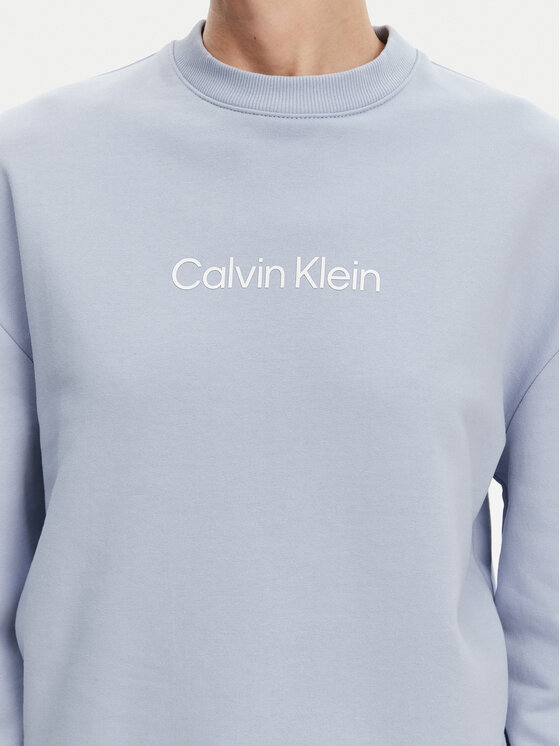 Calvin Klein Calvin Klein Mikina Hero Logo K20K205450 Světle modrá Regular Fit