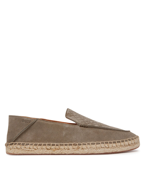 Férfi Espadrilles BOSS, Méret: 42, Khaki, Madeira Slon 50541781