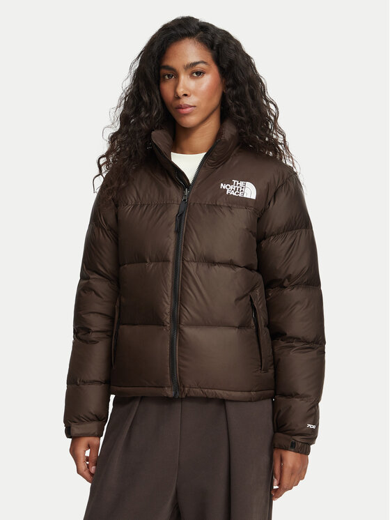 The North Face The North Face Пухено яке 1996 Retro Nuptse NF0A3XEO Тъмнокафяв Regular Fit