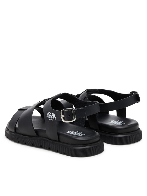 Karl Lagerfeld Kids Karl Lagerfeld Kids Sandały Z30372 S Czarny