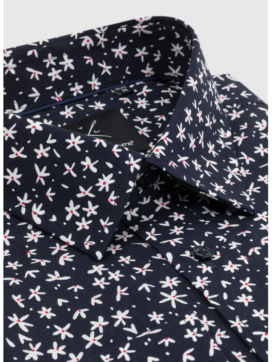 Pako Lorente Pako Lorente Koszula P23WF-1X-005 Granatowy Slim Fit