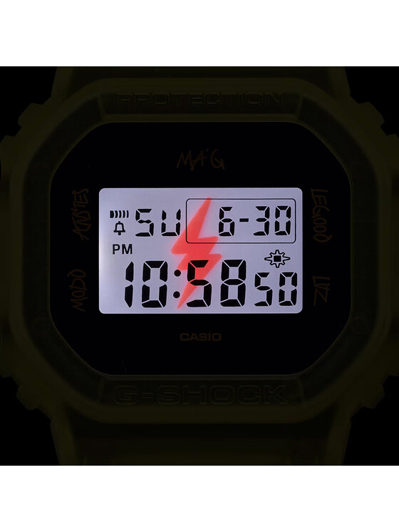 Casio Casio Zegarek DWE-5600JB-1A9ER Czarny