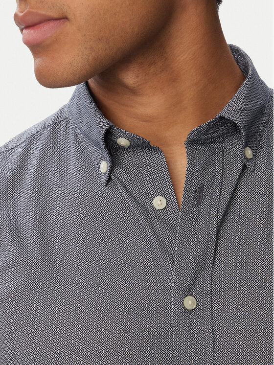 Tommy Hilfiger Tommy Hilfiger Πουκάμισο Flex MW0MW43317 Γκρι Slim Fit