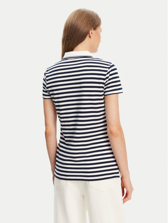 U.S. Polo Assn. U.S. Polo Assn. Тениска с яка и копчета WUP1310 Тъмносин Regular Fit