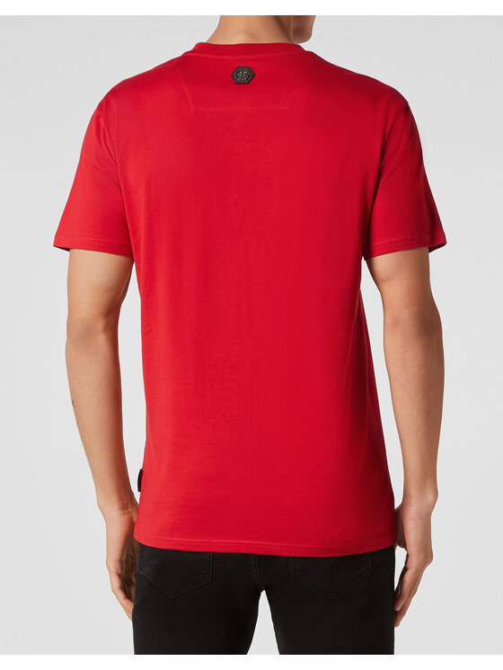PHILIPP PLEIN PHILIPP PLEIN T-shirt 1207 Rosso Regular Fit