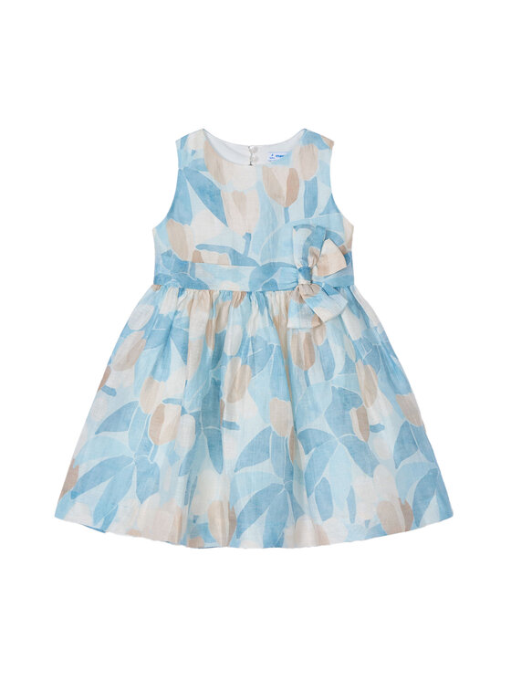 Mayoral Mayoral Elegantna obleka 3913 Pisana Regular Fit