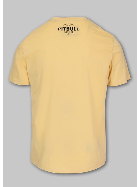 PITBULL PITBULL T-Shirt AUTOMATIC Żółty Regular Fit
