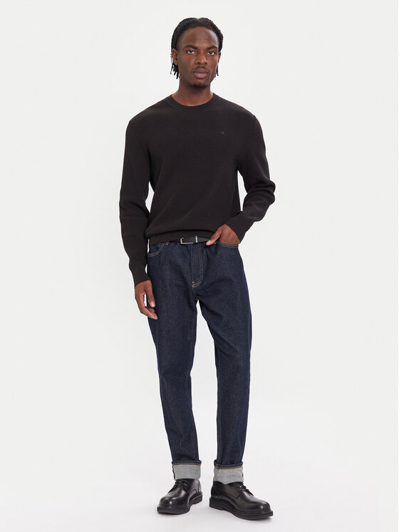 Calvin Klein Calvin Klein Pulover LV04LB327G Črna Regular Fit