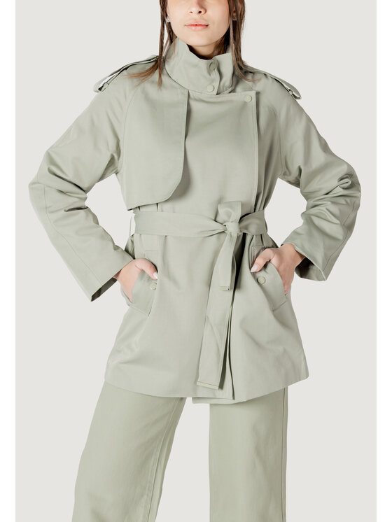 Morgan De Toi Morgan De Toi Parka 251-GLINE Zielony Egg Fit