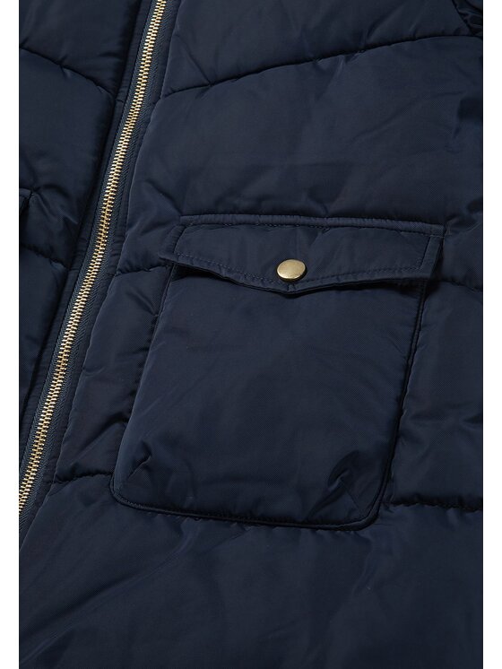 minoti minoti Kurtka zimowa 32COAT150 Granatowy Longline Fit