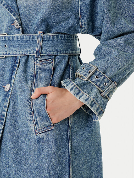 HUGO HUGO Trencis Garena 50541545 Zils Oversize