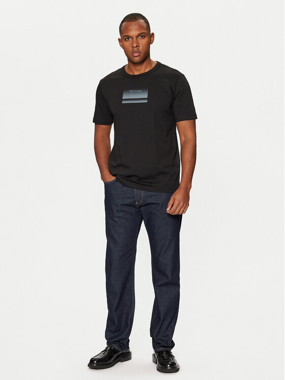 Calvin Klein Calvin Klein T-shirt K10K113803 Crna Regular Fit