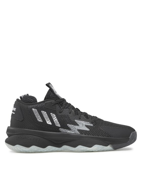 Férfi Kosárlabda cipők adidas, Méret: 41 1/3, Fekete, Dame 8 GY6461