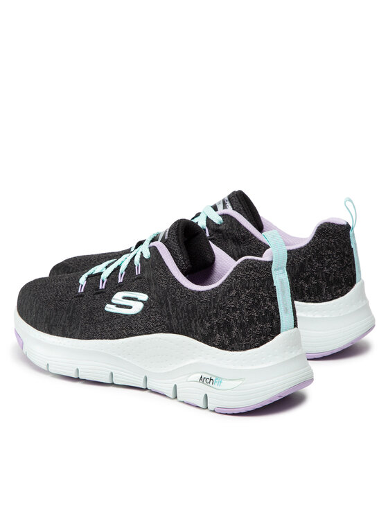 Skechers Skechers Sneakersy Skechers Arch Fit Comfy Wave Sivá