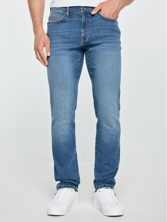 BIG STAR BIG STAR Jeansy TERRY SLIM Niebieski Slim Fit