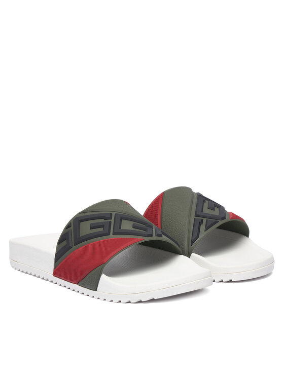 Guess Guess Šlepetės FMJODE ELE19 Žalia