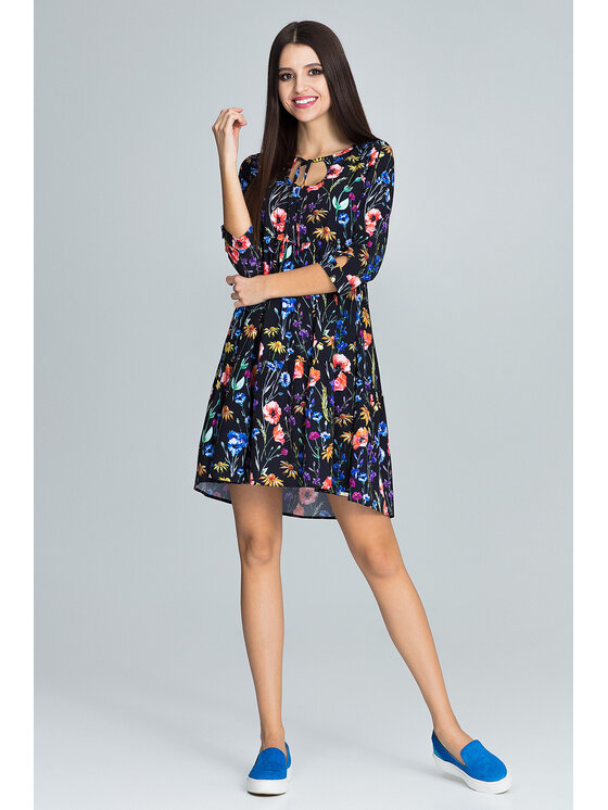 FIGL FIGL Φόρεμα M598 Έγχρωμο Regular Fit