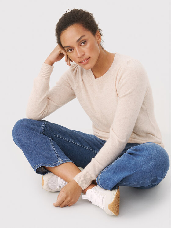 Maglione Evina 30305564 Beige Relaxed Fit