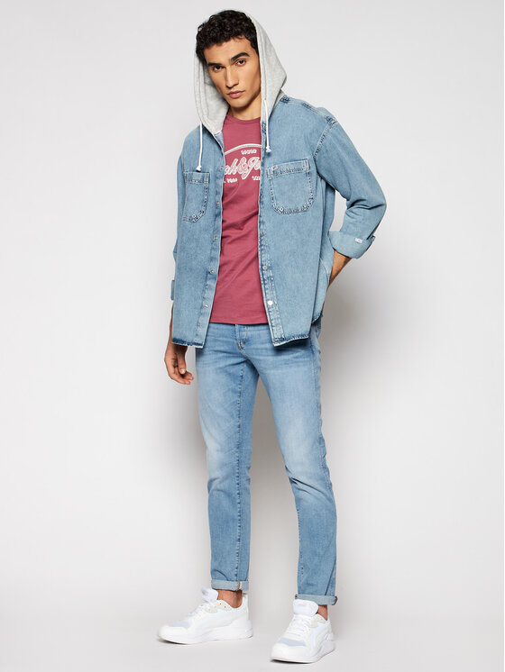 T-shirt Brians 12186404 Rosa Regular Fit