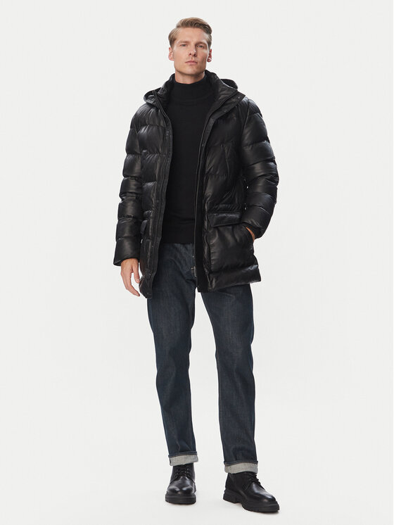 Milestone Milestone Зимно яке Patricio 631040-21580 Черен Regular Fit