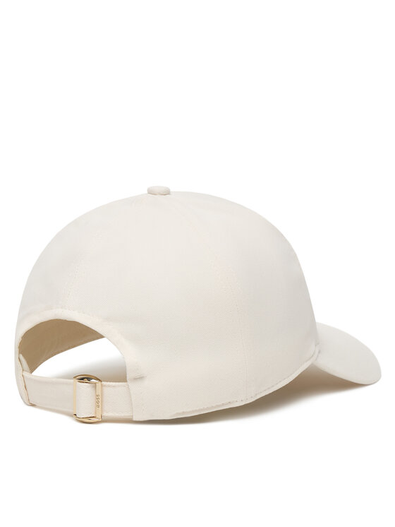 BOSS BOSS Cepure ar nagu Ari-B-Icon 50555583 Balts