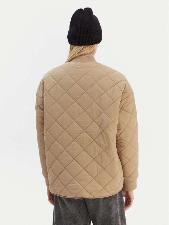 Quiksilver Quiksilver Pārejas jaka Shining Quilted EQWJK03084 Bēšs Regular Fit