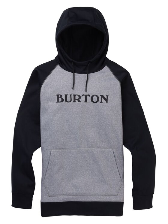 Burton Burton Bluză tehnică Crown Bndd 10891108021 Gri Regular Fit