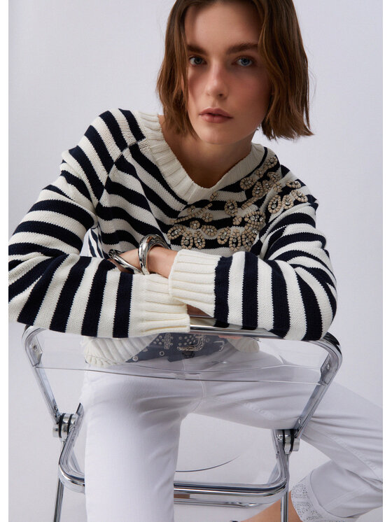 Liu Jo Liu Jo Maglione WA6219MA97PC3915 Blu Regular Fit