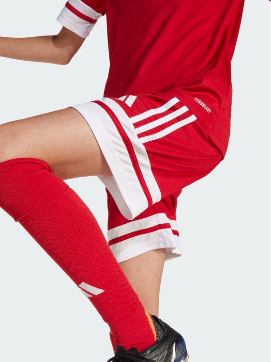 adidas adidas Szorty sportowe Squadra 25 Czerwony Regular Fit